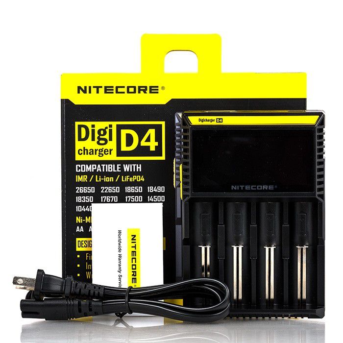 Зарядний пристрій Nitecore D4 (Original) 4 слота - 6