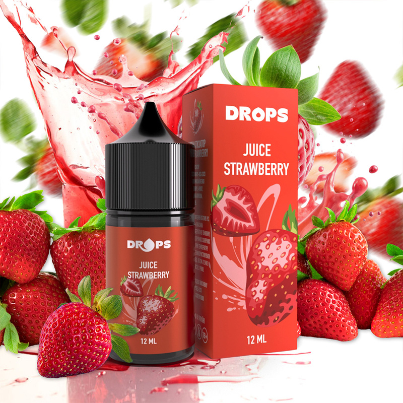 Набор Hype Drops Juice Strawberry, 30 мл