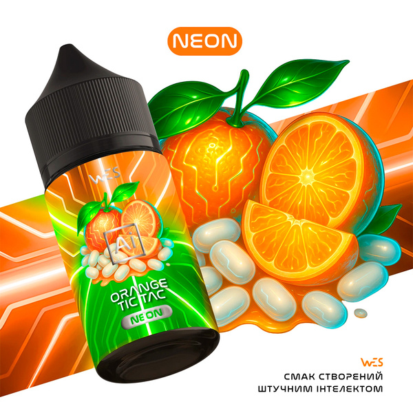 Набор WES AI Neon Orange Tic Tac, 30 мл