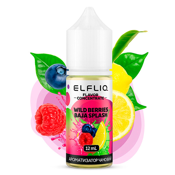 Набор Elfliq Wild Berries Baja Splash, 30 мл