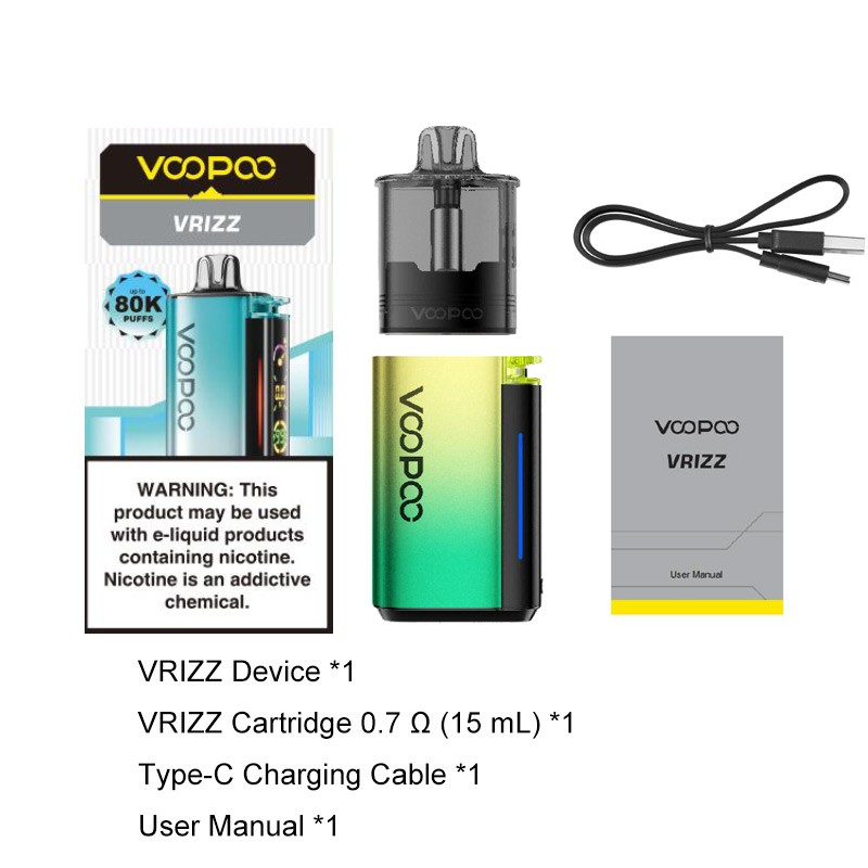 Стартовий набір Voopoo Vrizz (Original) - 8