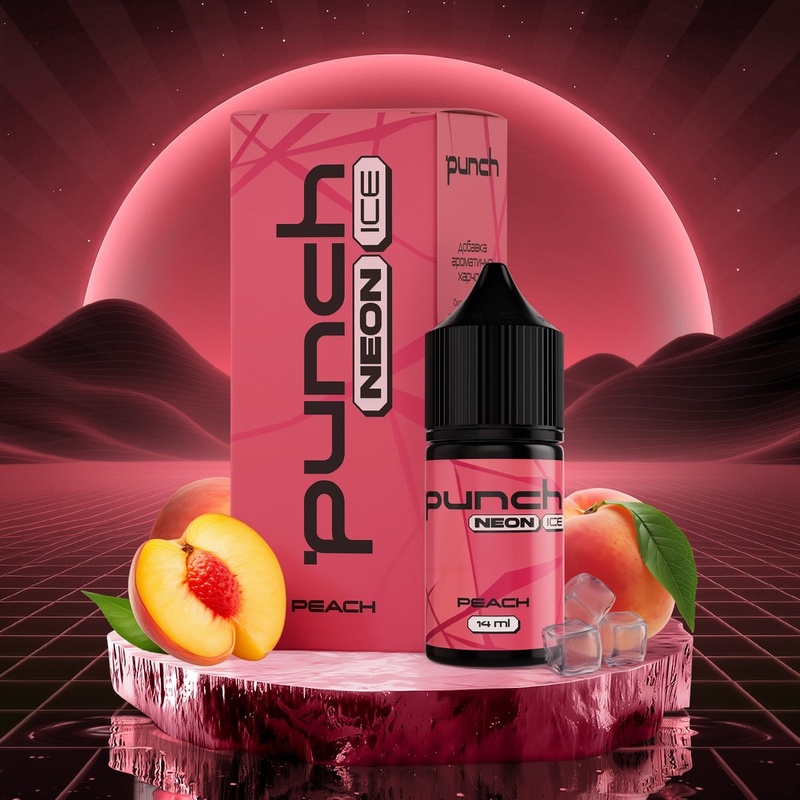 Набор Punch Neon Ice Peach Ice, 30 мл