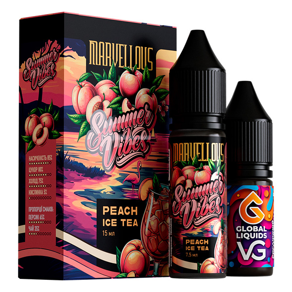 Набор Marvellous Summer Peach Ice Tea, 15 мл