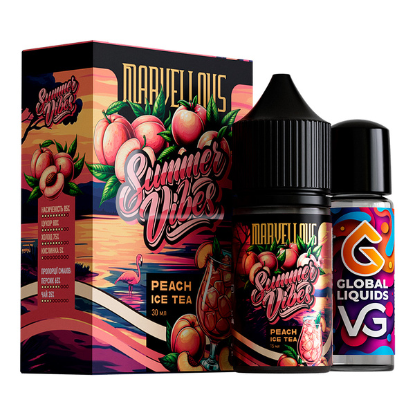 Набор Marvellous Summer Peach Ice Tea, 30 мл