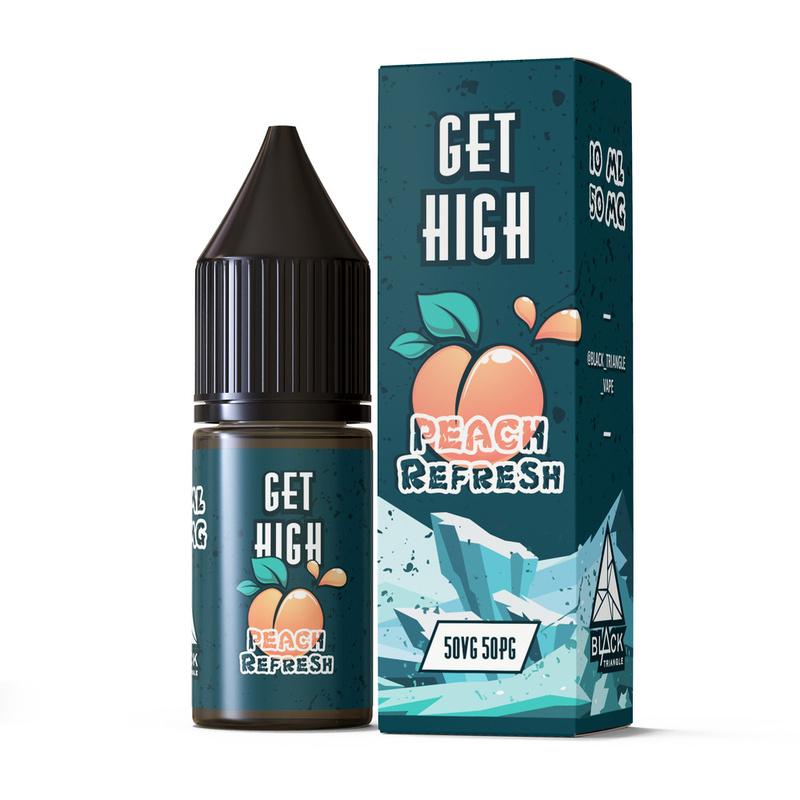 Жидкость Get High Peach Refresh, 10 мл