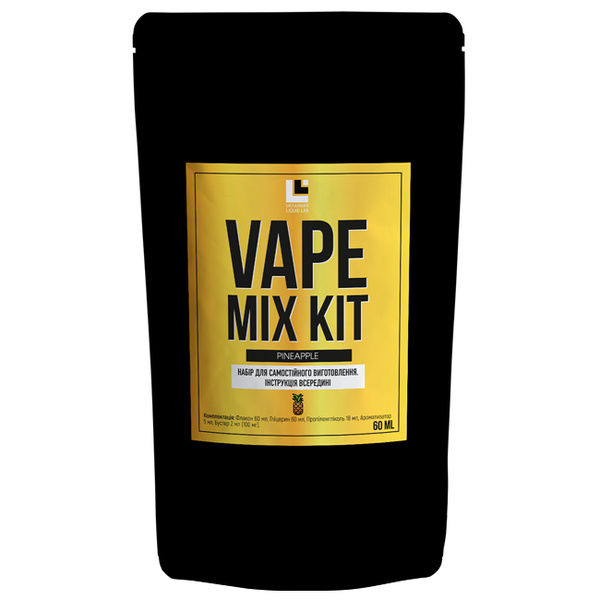 Набір Vape Mix Kit Pineapple, 60мл Органічний