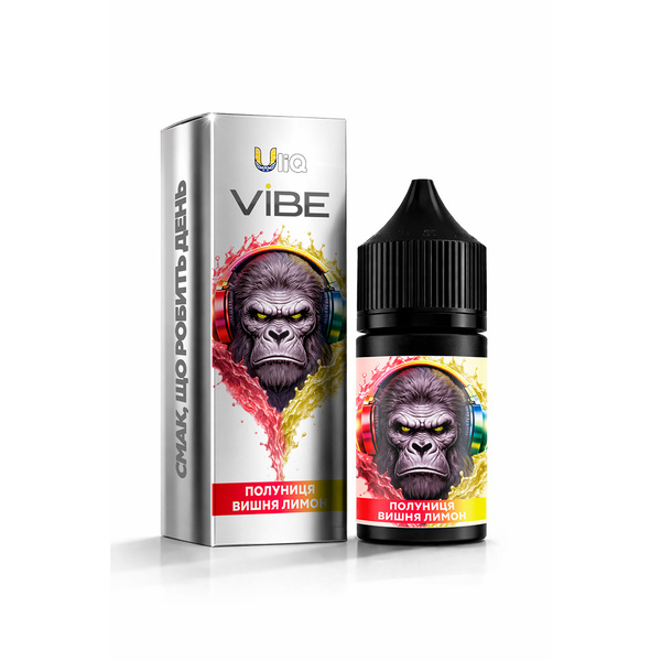 Набор Uliq VIBE Полуниця Вишня Лимон, 30 мл