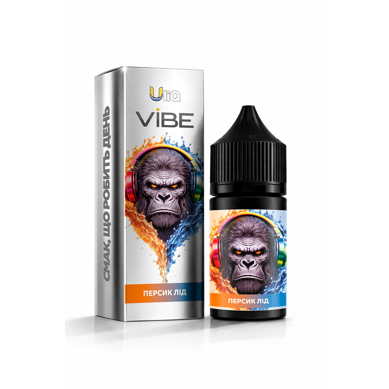 Набор Uliq VIBE Персик Лід, 30 мл