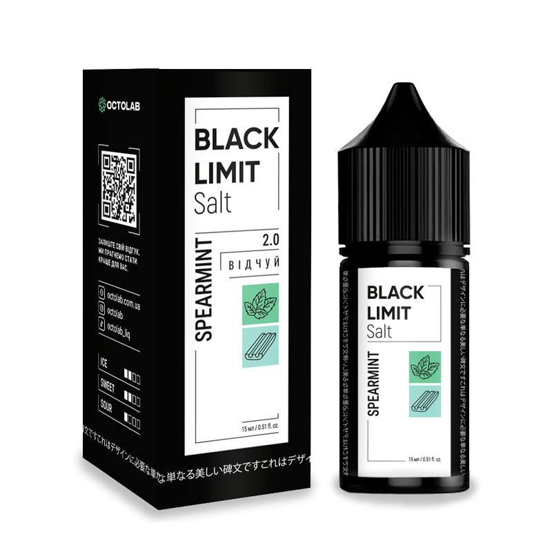Набор Black Limit Spearmint, 30 мл
