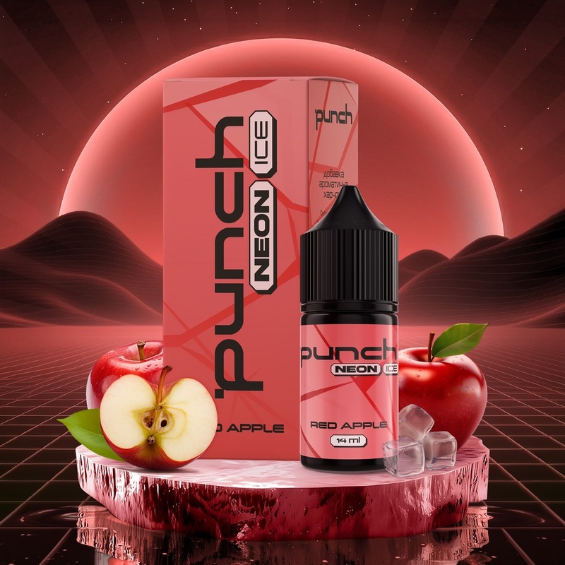Набор Punch Neon Ice Red Apple Ice, 30 мл