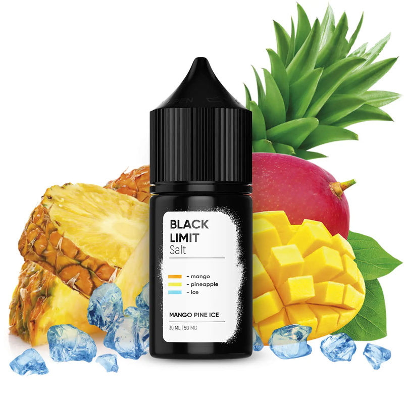 Жидкость Black Limit Salt Mango Pine Ice, 30 мл