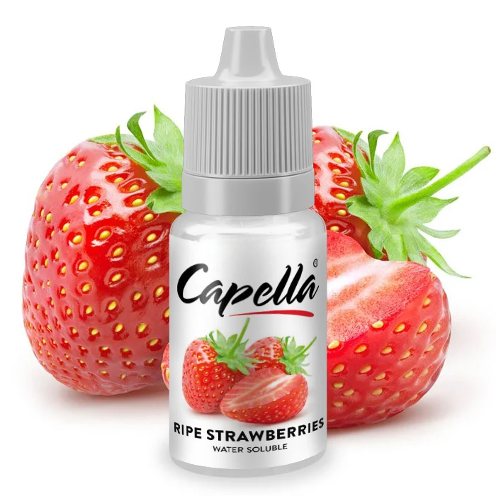Ароматизатор Capella Ripe Strawberries (Спелая клубника), 5 мл
