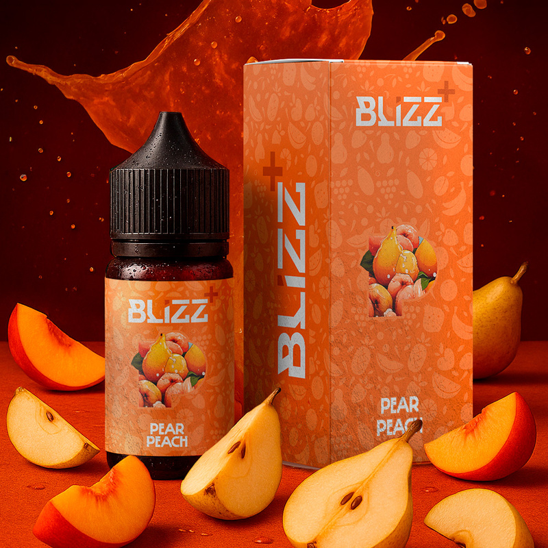 Набор Blizz Plus Pear and Peach, 30 мл