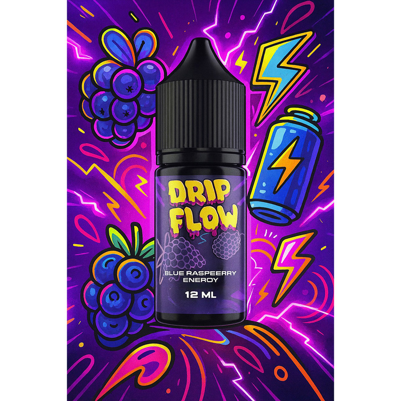 Набор Drip Flow Blueraspberry Energy, 30 мл