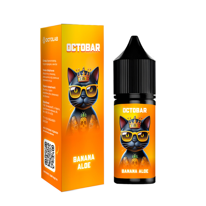 Набор Octobar NFT Banana Aloe, 15 мл
