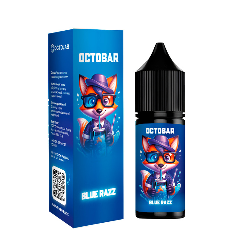Набір Octobar Blue Razz, 15 мл