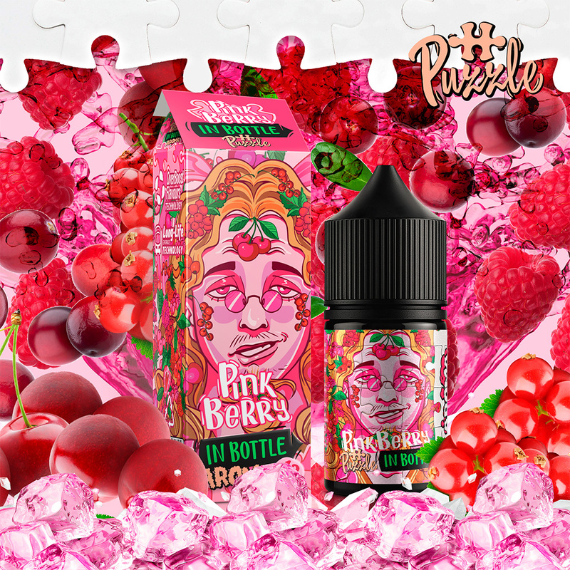 Набор In Bottle Salt Pink Berry, 30 мл