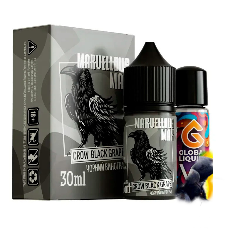 Набор Marvellous Max Crow Black Grape, 30 мл