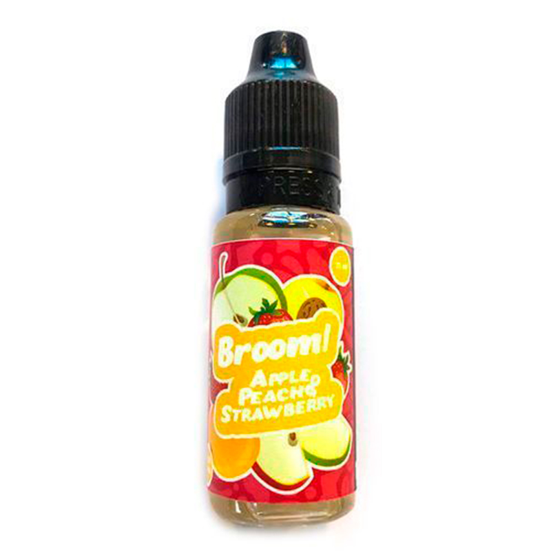 Рідина Broom! Salt Apple Peach Strawberry, 15 мл