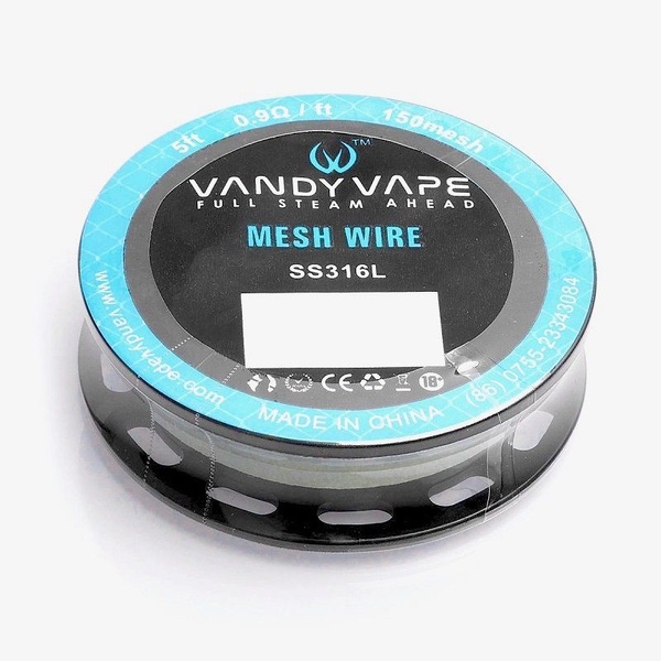 Сетка Vandy Vape Mesh Wire SS316L / 150 mesh (Original) 1,5 м