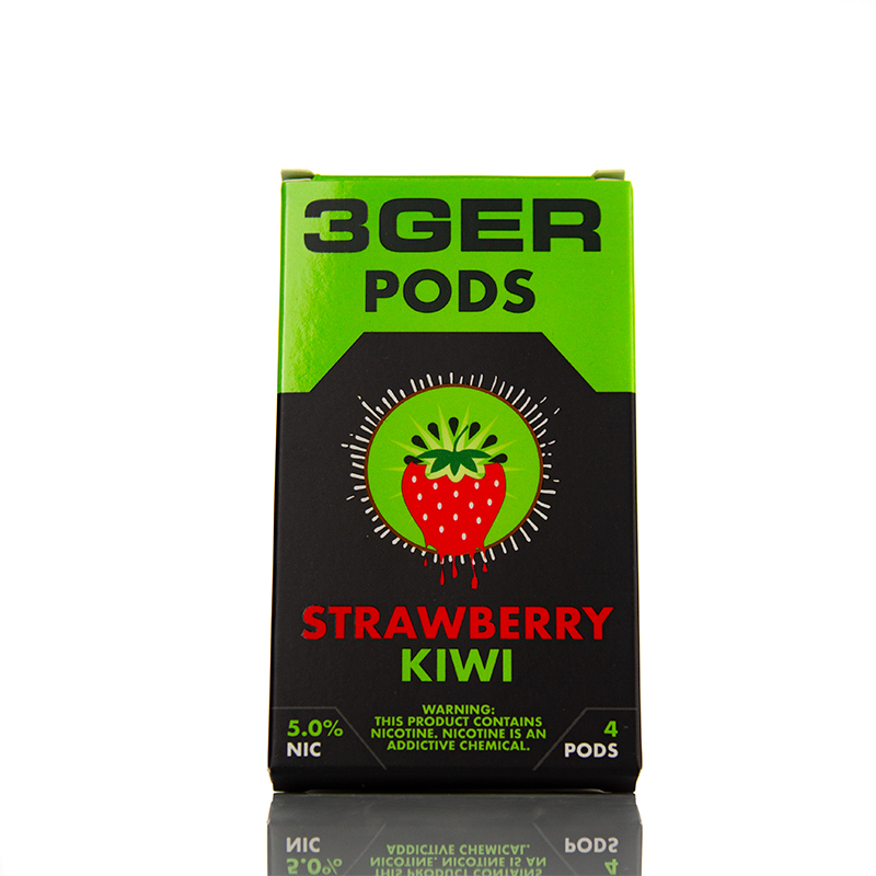 Сменный картридж для Juul 3Ger Pods - Strawberry Kiwi 4 шт (Original)