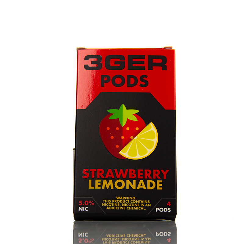 Сменный картридж для Juul 3Ger Pods - Strawberry Lemonade 4 шт (Original)