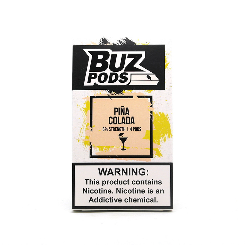 Сменный картридж для Juul BUZ Pods - Pina Colada 4 шт (Original)