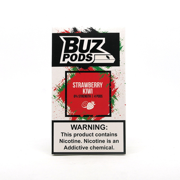 Сменный картридж для Juul BUZ Pods - Strawberry Kiwi 4 шт (Original)