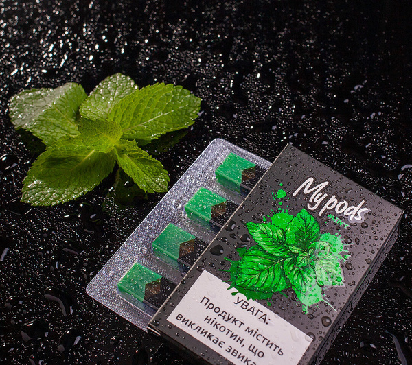 Сменный картридж для Juul My pods by Hype - Mint 4 шт (Original)