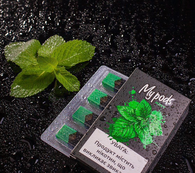Сменный картридж для Juul My pods by Hype - Mint 4 шт (Original)