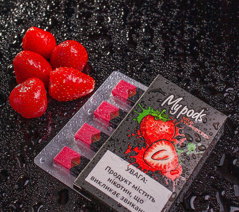 Сменный картридж для Juul My pods by Hype - Wild Strawberry 4 шт (Original)