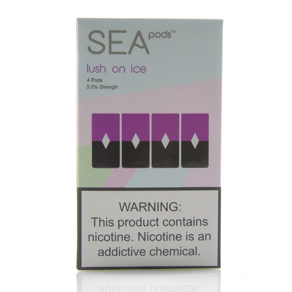 Сменный картридж для Juul Sea Pods - Lush Ice 4 шт (Original)