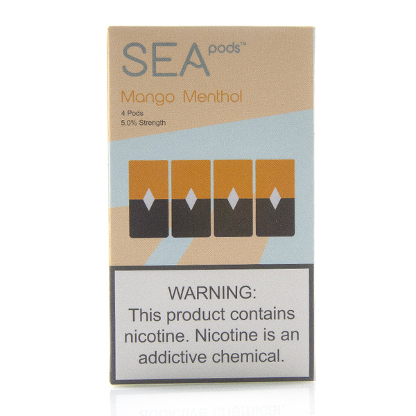 Сменный картридж для Juul Sea Pods - Mango Mint 4 шт (Original)