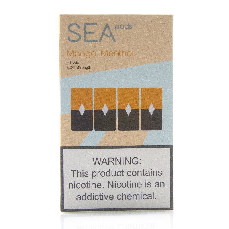 Сменный картридж для Juul Sea Pods - Mango Mint 4 шт (Original)