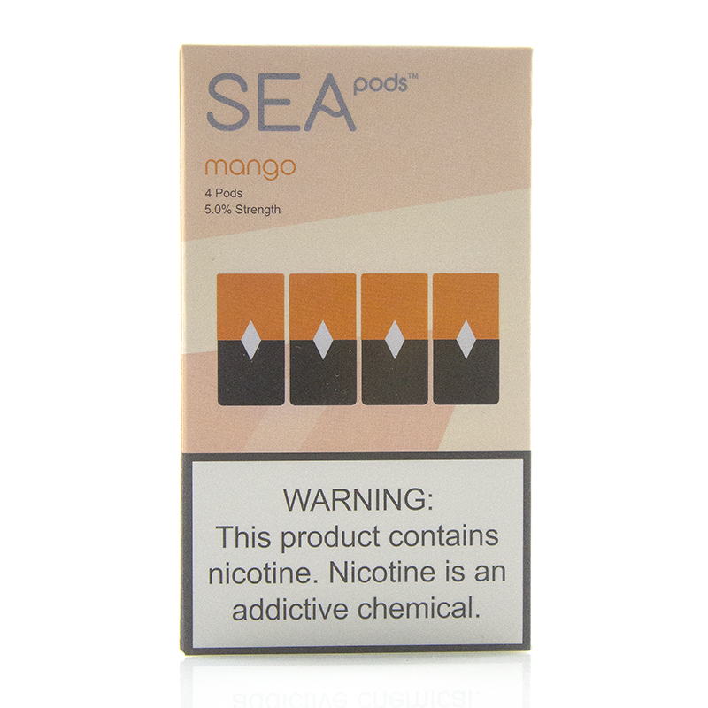 Сменный картридж для Juul Sea Pods - Mango 4 шт (Original)