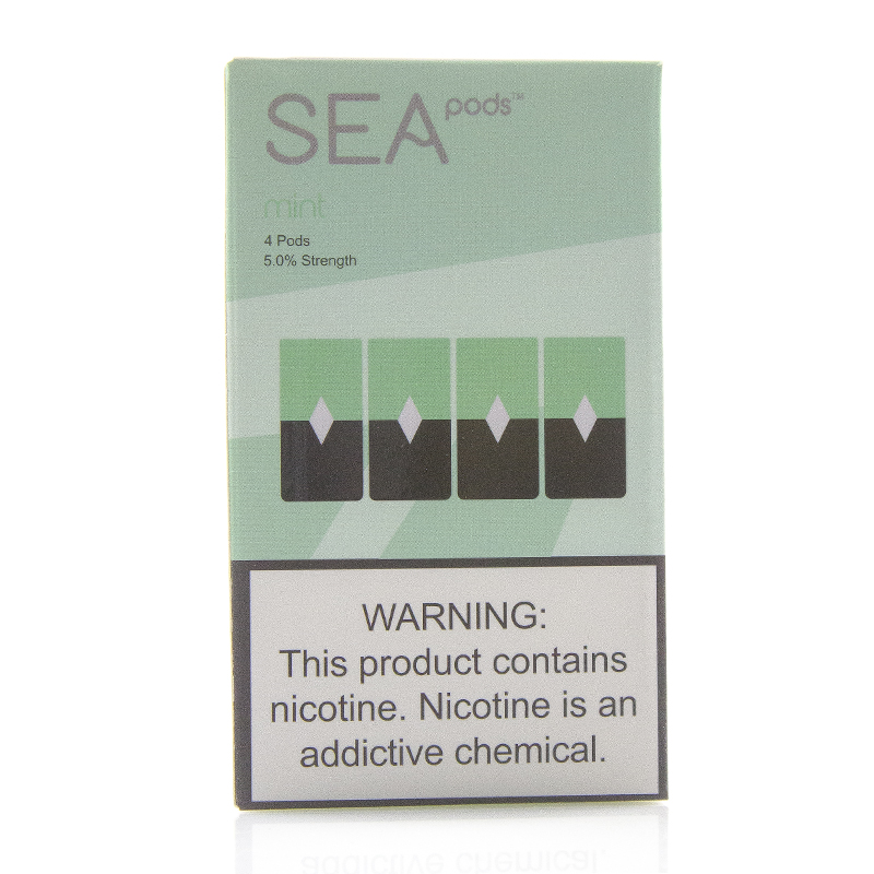 Сменный картридж для Juul Sea Pods - Mint 4 шт (Original)