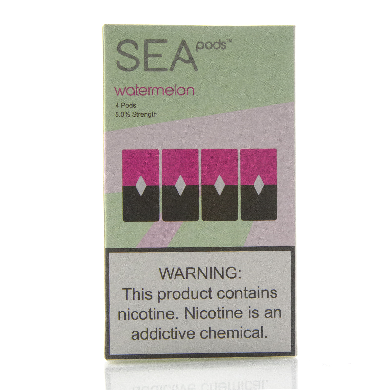 Сменный картридж для Juul Sea Pods - Watermelon 4 шт (Original)