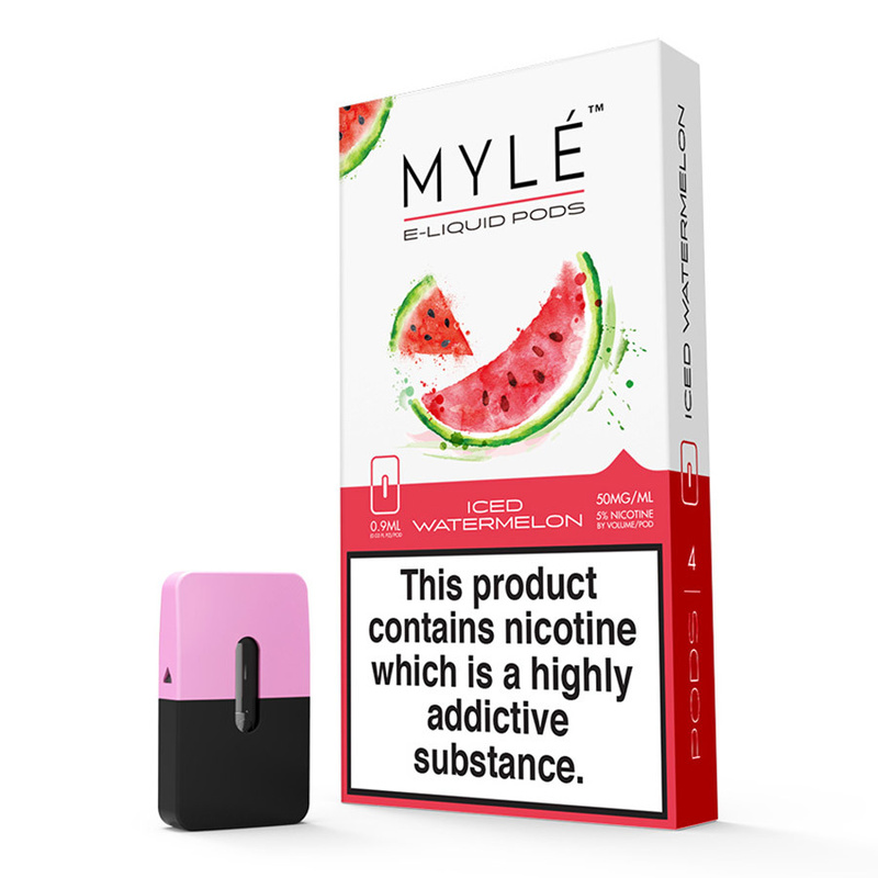 Сменный картридж для MYLE Device Pods - Iced Watermelon 4 шт (Original)