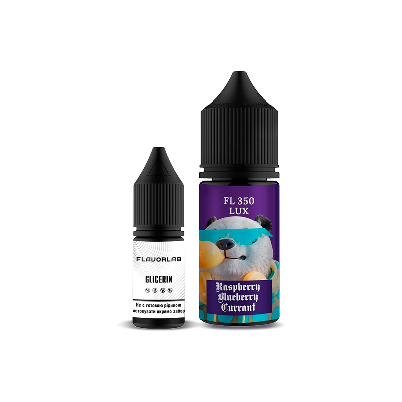 Набор Flavorlab FL350 LUX Raspberry Blueberry Currant, 30 мл