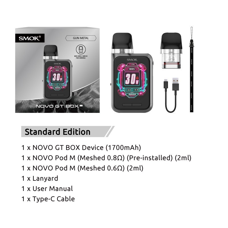 Стартовий набір Smok Novo GT Box (Original) - 12