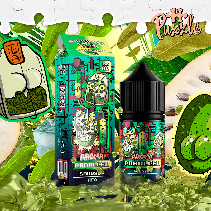 Набор In Bottle Parallel Soursop Tea, 30 мл