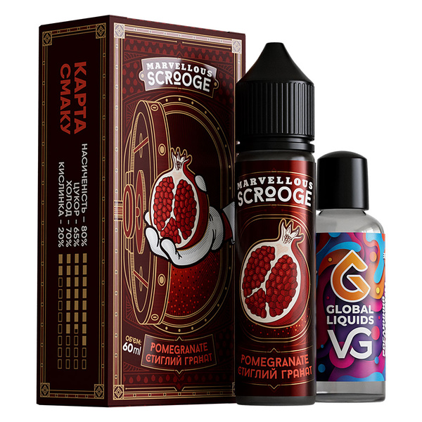Набор Marvellous Scrooge Ripe Pomegranate, 60 мл