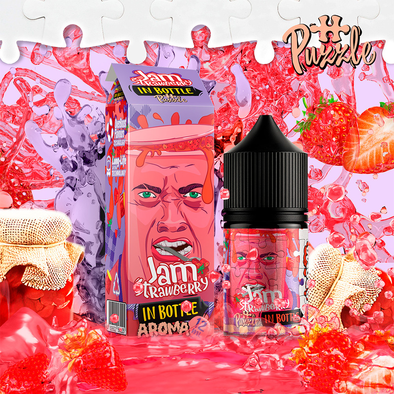 Набор In Bottle Salt Strawberry Jam, 30 мл