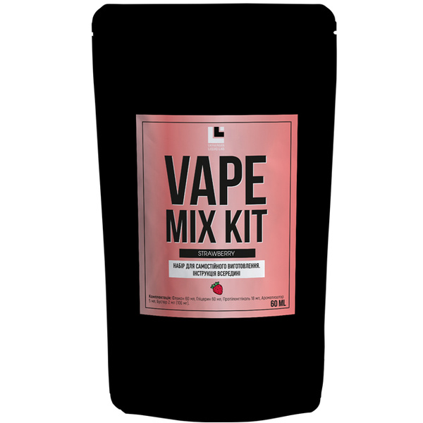 Набор Vape Mix Kit Strawberry, 60 мл Органический