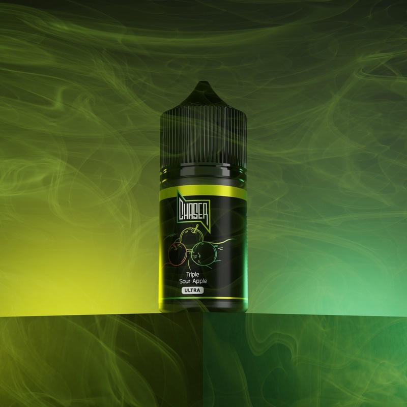 Набір Chaser Black Triple Sour Apple, 30 мл
