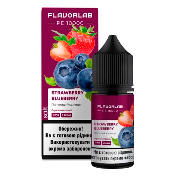 Набор Flavorlab PE 10000 Strawberry Blueberry, 30 мл