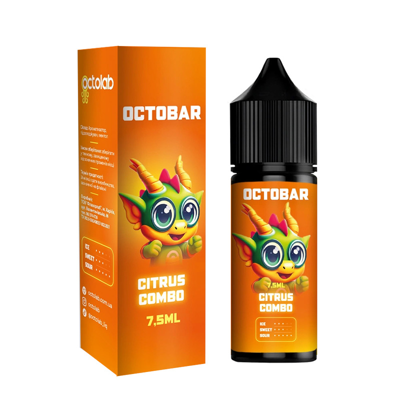Набор Octobar NFT Citrus Combo, 15 мл