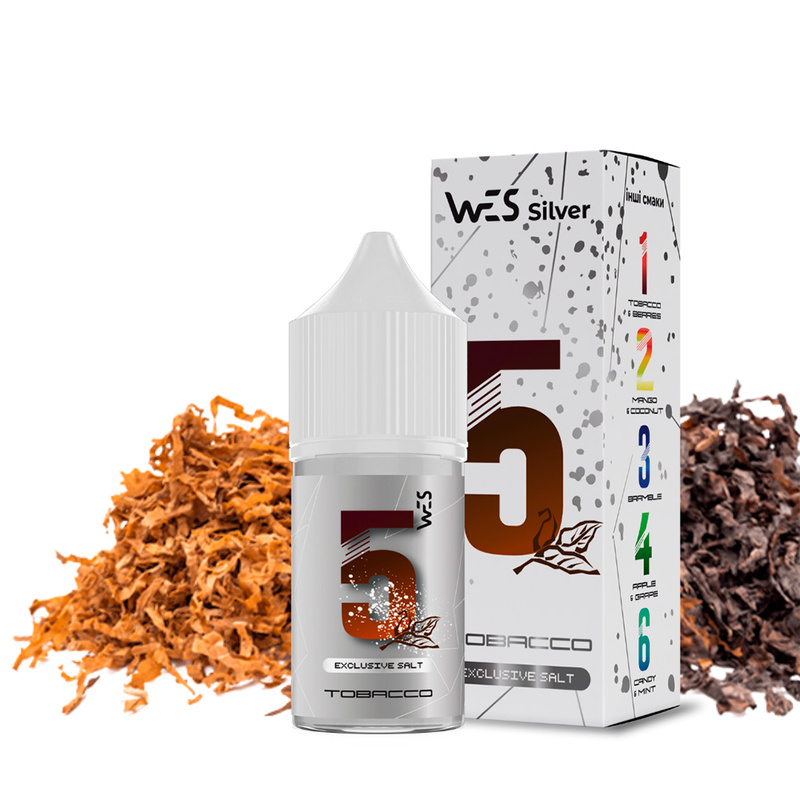 Набір WES Silver Tobacco, 30 мл
