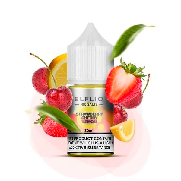 Набор Elfliq Strawberry Cherry Lemon, 30 мл