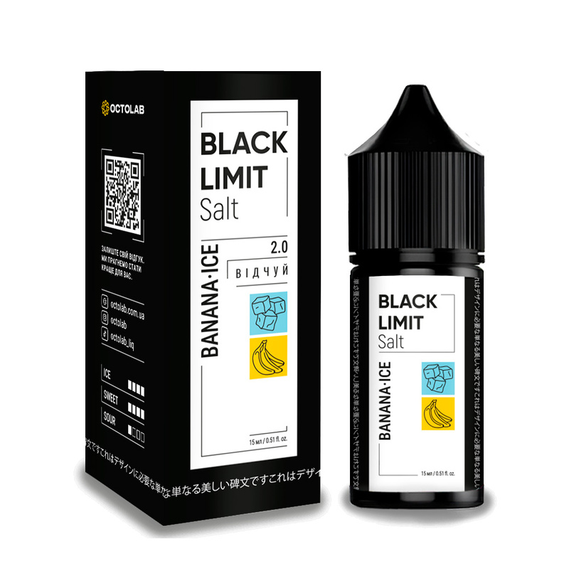 Набор Black Limit Banana Ice, 30 мл